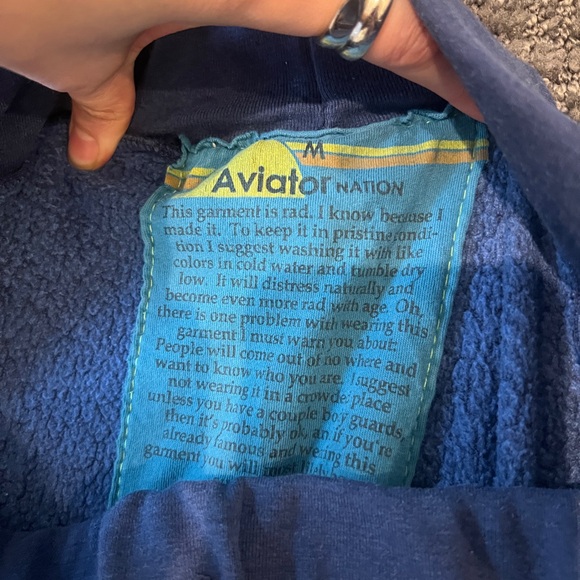 Aviator Nation Rainbow Cuff Sweatpants - Picture 4 of 5